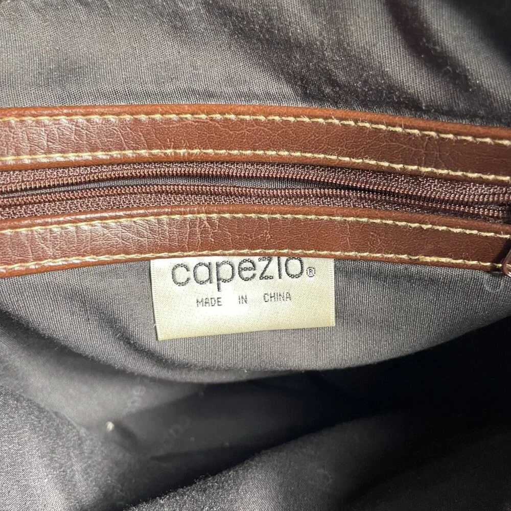 Capezio Black and Brown Shoulder Bag - Picture 4 of 7